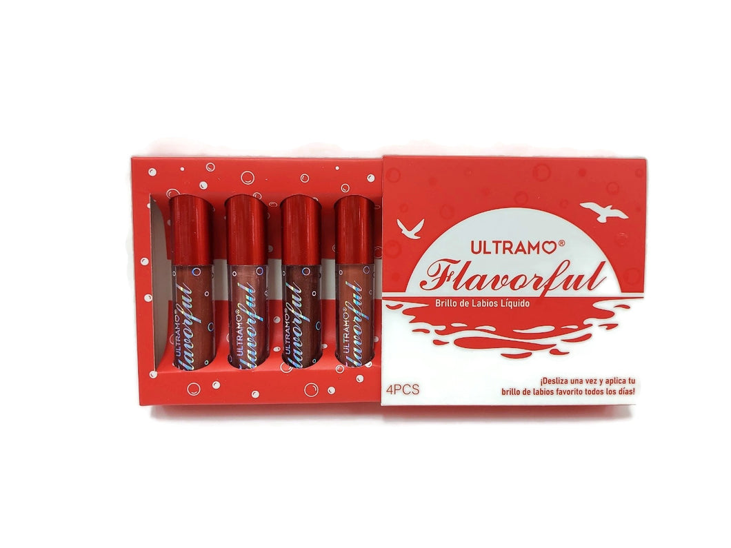 Bonitawholesale- Ultramo Flavorful Lipgloss 3 Set