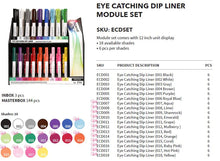 Cargar imagen en el visor de la galería, MOIRA Eye Catching Dip liner is the ultimate long-wear eyeliner, completely waterproof and smudge resistant. The fine, flexible brush tip pen for precision and easy application will guide the line to a striking finish and can be used on eyes, face, and body.    Cruelty-Free Paraben Free Phthalate Free Gluten Free. The best price, deal and quality w/ Bonitawholesale.com
