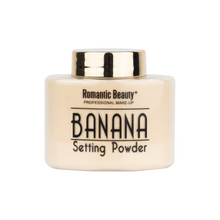 Cargar imagen en el visor de la galería, Romantic Beauty- F0903 : Banana Setting Powder 1 DZ DESCRIPTION  Become a “baking” expert without stepping foot in the kitchen! Use our light-weight loose banana powder formula to set your foundation in place, minimize pores and fine lines, and “bake” a flawless airbrush finish. Romantic Beauty’s banana powder helps with oil-control and mattifies your face for a long-lasting porcelain-skin complexion. The best price and deal w/ Bonitawholesale.com !!!
