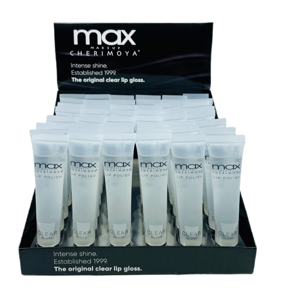 Cherimoya -MLC8524-P : MAX Lip Gloss-The Original Clear Lip Gloss 4 DZ. The best price and deal w/ Bonitawholesale.com !!!