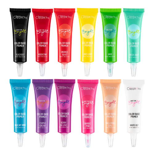 BEAUTY CREATIONS-EB 'Dare To Be Bright' Color Base Primer : 6 PC  Color Base Primer is a multi-use gel product that enhances your eyeshadow, face makeup (cheeks, lips, etc), and any other creative looks you can think of.. The best price and deal w/ Bonitawholesale.com !!!