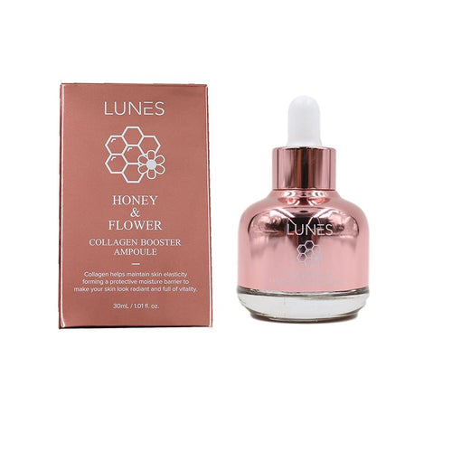 LUNES- HONEY. & FLOWER COLLAGEN SERUM Face Skin Care 6 pcs Collagen helps maintain skin elasticity forming a protective moisture barrier to make your skin look radiant and full of vitality. The best price and deal w/ Bonitawholesale.com !!!