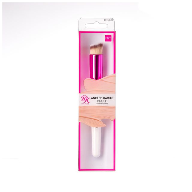 WHAT IT IS Your vanity's best friend. Ruby Kisses makeup brush is your new secret beauty tool for flawless makeup!  Features: The fundamental. The must-have brush for base makeup.  RECOMMENDED FOR Liquid/cream foundation, face primer, and BB cream. The best price, deal and quality w/ Boniawholesale.com