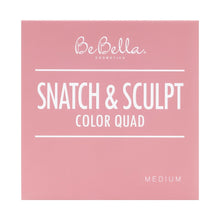 Load image into Gallery viewer, From our Snatch &amp; Sculpt Color Quads - our Deep palette is designed for those with a deeper complexion. It comes equipped with 4 essential shades to make sure you always looked snatched  - Vanilla - used to brighten your under-eye - You Slayin&#39; - used to bronze up the face - Killin&#39; It - used as a contour shade - Damn - the perfect highlight shade. The best price, deal and quality w/ Bonitawholesale.com
